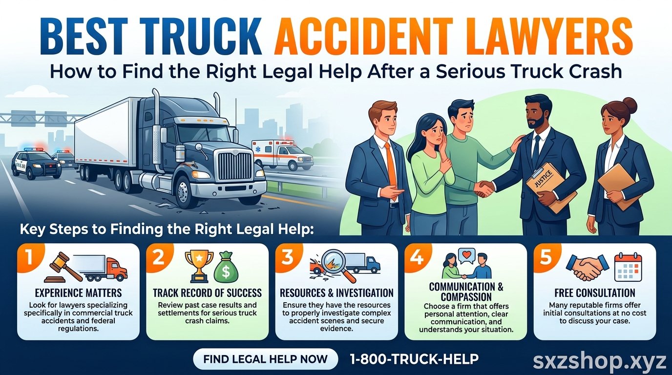 Best truck accident lawyers reviewing case files to help clients win maximum compensation after a serious truck crash.
